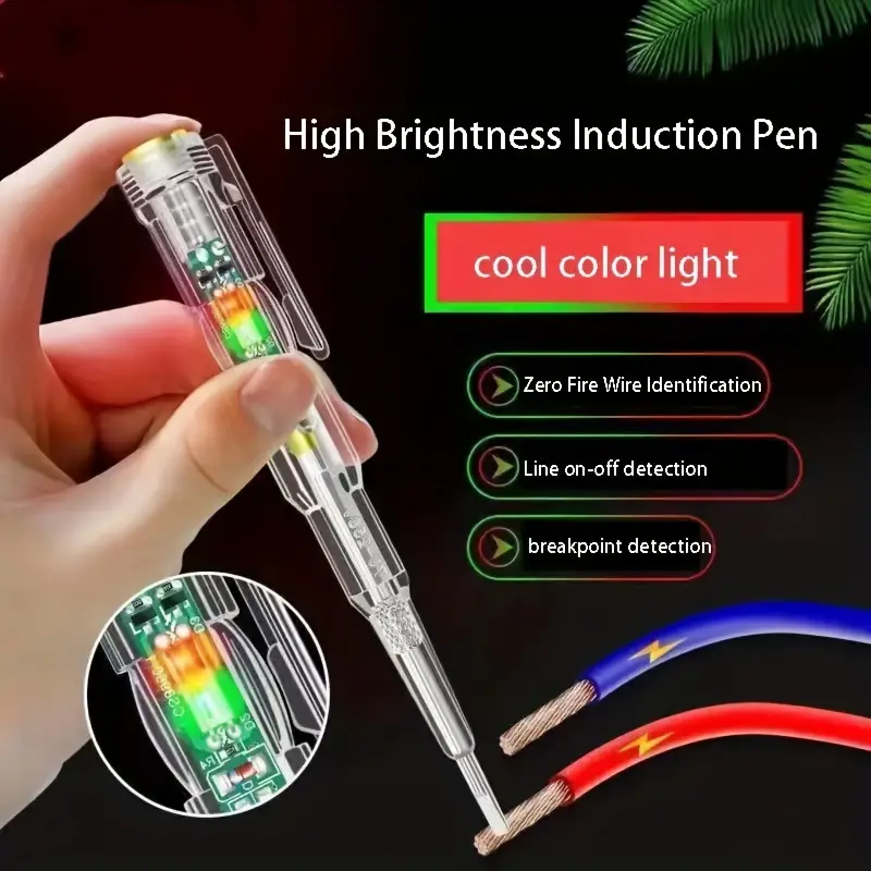 2023 Best Selling Transparent Electric Screwdriver Test Pen Multifunctional induction Electric Test pen