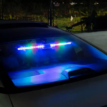 Car Solar Led Car Tail Light LED flash light Warning Emergency Flashing LED Traffic Advisor Strobe Light suction ranger lamp
