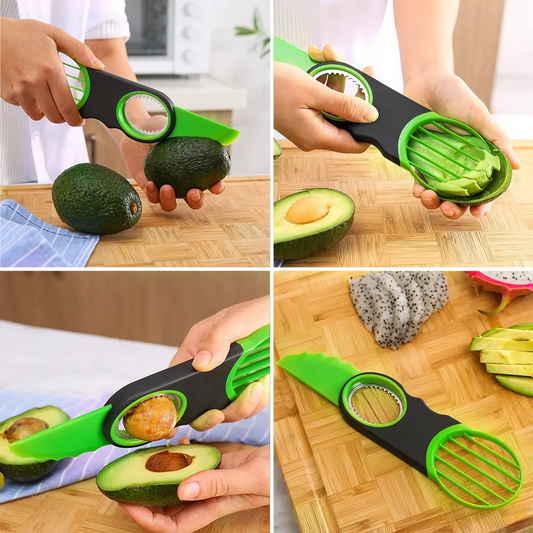 New multifunctional avocado knife cutting fruit digger dicing and corer kiwi separation fruit tool