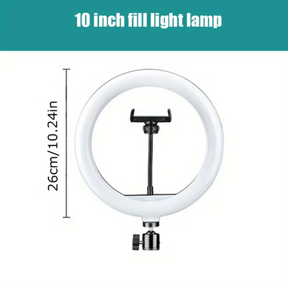 10 Inch Ring Fill Light, Mobile Phone Beauty Light, Live Broadcast Light