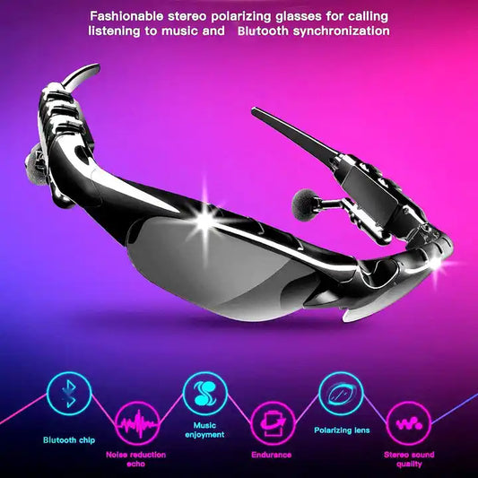 Glasses listening to songs, call navigation, polarized wireless smart headphones, driving sunglasses, multifunctional glasses